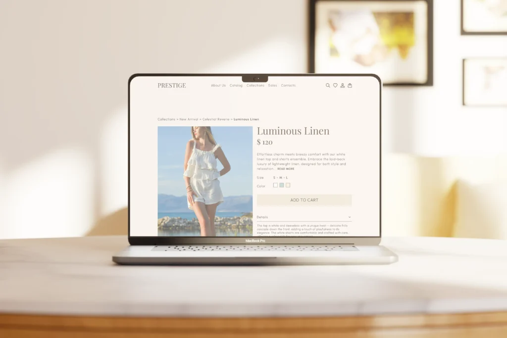 fashion website desktop mockup 02