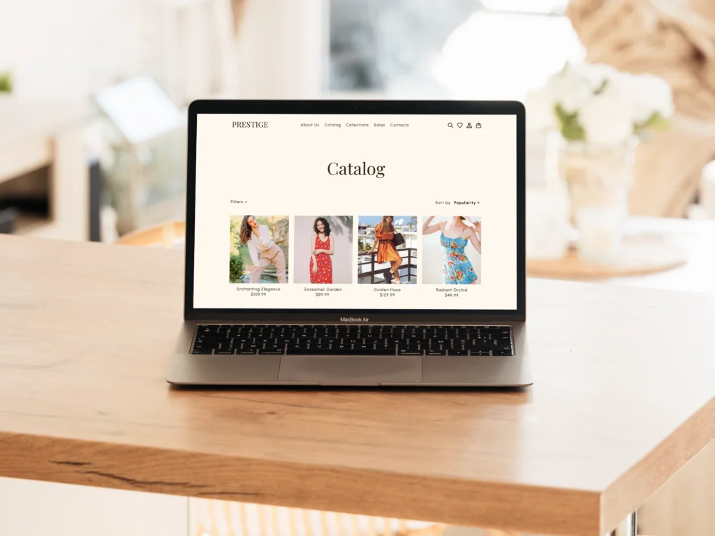 fashion website desktop mockup 05